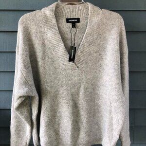 Express Gray Sweater - Size Medium